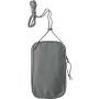 Polyester RPET (600D) cross shoulder bag Gracelyn, grey