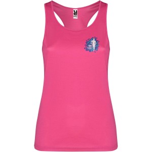 Shura women's sports vest, Rossette (T-shirt, mixed fiber, synthetic)