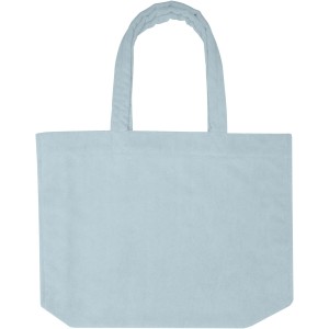 Siam GRS recycled terry beach tote bag 13L, Cloud Blue (Beach bags)