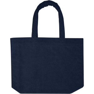 Siam GRS recycled terry beach tote bag 13L, Navy (Beach bags)