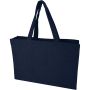 Siam GRS recycled terry beach tote bag 13L, Navy