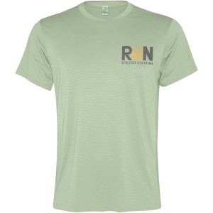 Slam short sleeve men's sports t-shirt, Mist Green (T-shirt, mixed fiber, synthetic)