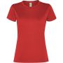 Slam short sleeve women's sports t-shirt, Red