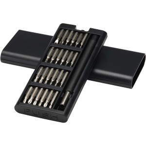 SMART recycled plastic precision repair tool set, Black