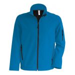 SOFTSHELL JACKET, Aqua Blue (KA401AQ)