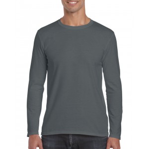 SOFTSTYLE<SUP>?</SUP> ADULT LONG SLEEVE T-SHIRT, Charcoal