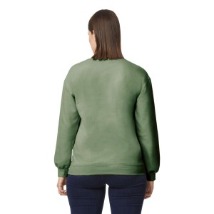 SOFTSTYLE? MIDWEIGHT FLEECE ADULT CREWNECK, Military Green