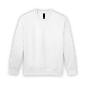 SOFTSTYLE? MIDWEIGHT FLEECE ADULT CREWNECK, White