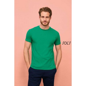 SOL'S <I>IMPERIAL</I> - MEN'S ROUND COLLAR T-SHIRT, Blue (T-shirt, 90-100% cotton)