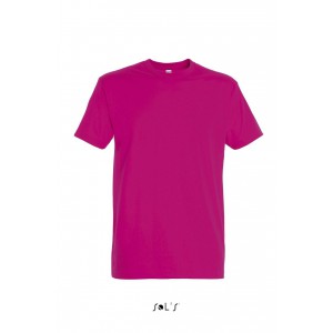 SOL'S <I>IMPERIAL</I> - MEN'S ROUND COLLAR T-SHIRT, Fuchsia (T-shirt, 90-100% cotton)