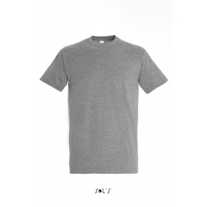 SOL'S <I>IMPERIAL</I> - MEN'S ROUND COLLAR T-SHIRT, Grey Melange (T-shirt, 90-100% cotton)