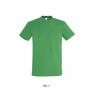 SOL'S <I>IMPERIAL</I> - MEN'S ROUND COLLAR T-SHIRT, Kelly Green (T-shirt, 90-100% cotton)