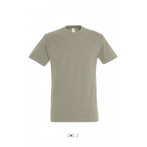 SOL'S <I>IMPERIAL</I> - MEN'S ROUND COLLAR T-SHIRT, Light Grey (T-shirt, 90-100% cotton)