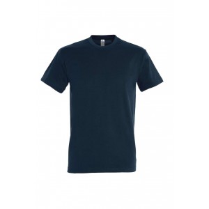SOL'S <I>IMPERIAL</I> - MEN'S ROUND COLLAR T-SHIRT, Petroleum Blue (T-shirt, 90-100% cotton)