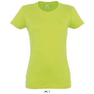 SOL'S <I>IMPERIAL</I> WOMEN - ROUND COLLAR T-SHIRT, Apple Green (T-shirt, 90-100% cotton)