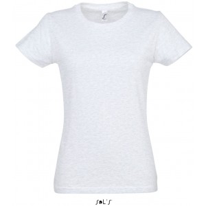 SOL'S <I>IMPERIAL</I> WOMEN - ROUND COLLAR T-SHIRT, Ash (T-shirt, 90-100% cotton)