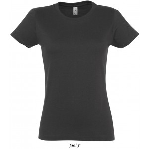 SOL'S <I>IMPERIAL</I> WOMEN - ROUND COLLAR T-SHIRT, Dark Grey (T-shirt, 90-100% cotton)