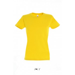 SOL'S <I>IMPERIAL</I> WOMEN - ROUND COLLAR T-SHIRT, Gold (T-shirt, 90-100% cotton)