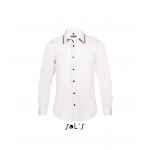 Sols Baxter Shirt, White/Black, M (SO00567WH/BL)