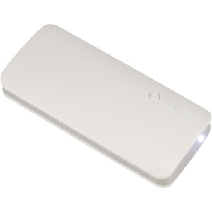 Spare 10.000 mAh power bank, White (Powerbanks)