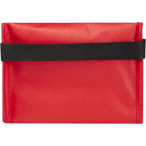 Spectrum 6-can recycled non-woven cooler bag 4L, Red (Cooler bags)