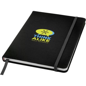 Spectrum A5 hard cover notebook, solid black (Notebooks)