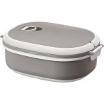 Spiga 750 ml microwave safe lunch box, Grey/White (11255002)