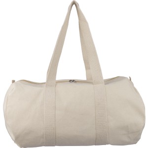 Oeko-Tex<sup>&reg;</sup> cotton (180 gsm) duffle bag Elora, khaki