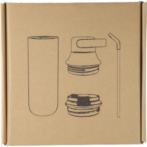 Stainless steel double-walled drinking bottle (500 ml) Omari (Thermos)