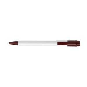 Stilolinea Baron ballpen, Colored clip, burgundy