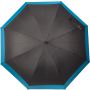 Automatic pongee (190T) umbrella, cobalt blue