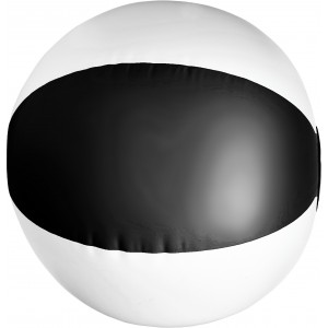 PVC beach ball Lola, black/white