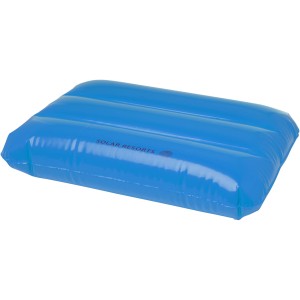 Sunny inflatable beach pillow, Blue (Beach equipment)