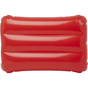 Sunny inflatable beach pillow, Red (Beach equipment)