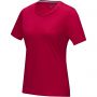 Azurite short sleeve women's GOTS organic t-shirt, Red