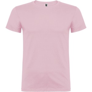 Beagle short sleeve men's t-shirt, Light pink (T-shirt, 90-100% cotton)