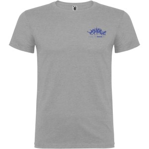 Beagle short sleeve men's t-shirt, Marl Grey (T-shirt, 90-100% cotton)
