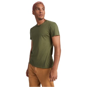Beagle short sleeve men's t-shirt, Marl Grey (T-shirt, 90-100% cotton)