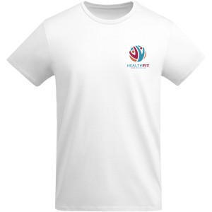 Breda short sleeve men's t-shirt, White (T-shirt, 90-100% cotton)