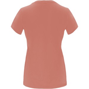 Capri short sleeve women's t-shirt, Clay Orange (T-shirt, 90-100% cotton)