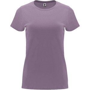 Capri short sleeve women's t-shirt, Lavender (T-shirt, 90-100% cotton)