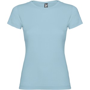 Jamaica short sleeve women's t-shirt, Sky blue (T-shirt, 90-100% cotton)