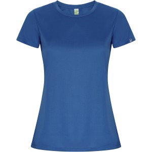 Imola short sleeve women's sports t-shirt, Royal (T-shirt, mixed fiber, synthetic)