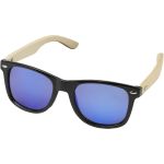 Taiyo rPET/bamboo mirrored polarized sunglasses in gift box, (12700171)