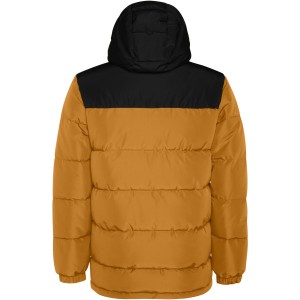 Tallin kids insulated jacket, Curry Yellow, Solid black (Jackets)