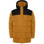 Tallin unisex insulated jacket, Curry Yellow, Solid black