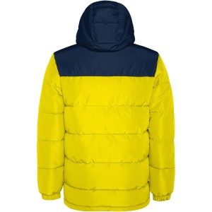 Tallin unisex insulated jacket, Yellow, Navy Blue (Jackets)