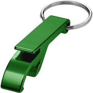 Tao bottle and can opener keychain, Green (Keychains)