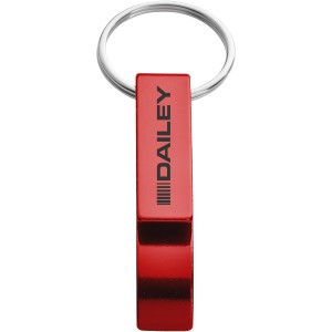 Tao bottle and can opener keychain, Red (Keychains)