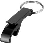 Tao bottle and can opener keychain, solid black (11801800)
